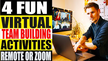 3 LOW PREP and Quick Virtual Team Building Activities :  [ZOOM or Hangouts]