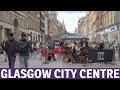 Glasgow's First Busy Saturday Of 2021 - Scotland