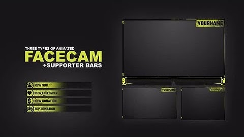 Stream Package - Overlays, Screens V3 After Effects Templates