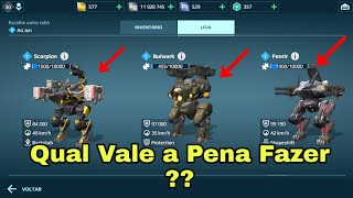 War Robots para iniciantes, Saiba qual robô ainda vale a pena fazer na oficina