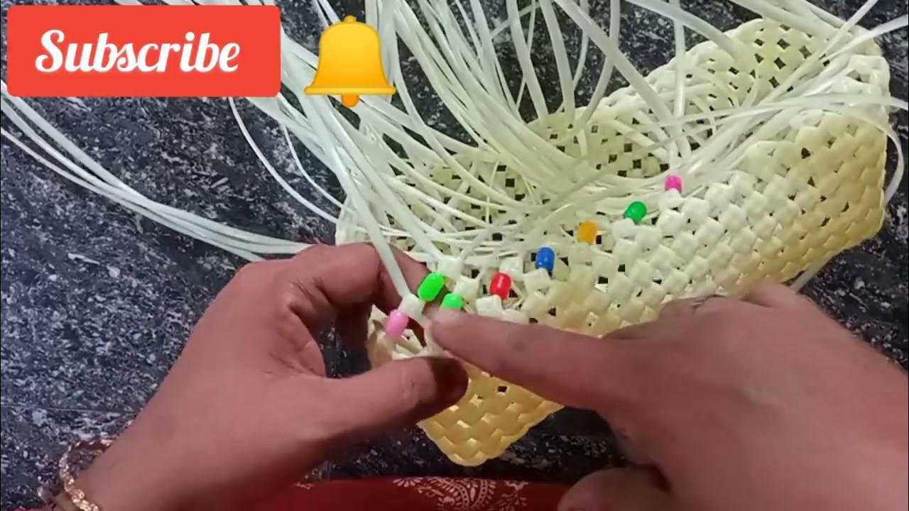 New model beads wire koodai பின்னுவது எப்படி ?vagai channelwirekoodai