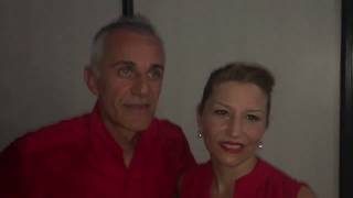 2016-07-10 Luca&amp;Patty World Cup Rimini - intervista durante una gara in TV STREAMING