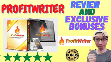🔥 ProfitWriter Review🔥 And Bonuses🎁 Cloud Software Sell Copywriting Services  + Commercial License