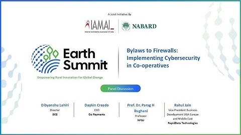 Earth Summit 2025- 26 GN Speakers: Daykin Creado, Parag H Rughani, Rahul Jain, Dibyanshu Lahiri