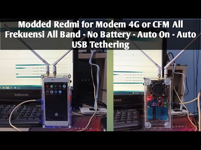 Modded Redmi for Modem 4G or Clash for Magisk All Frekuensi All Band class=