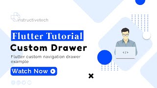 flutter custom navigation drawer example | flutter for beginners