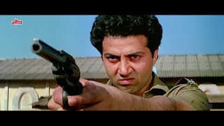 Amrish Puri Ko Maarne Ke Liye Khud Sunny Deol Aaye Bandook Leke | Ghayal Scene 07