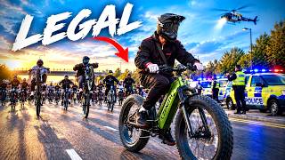 Police Could Not Stop This LEGAL E-Bike Ride Out // Cyrusher Zenith
