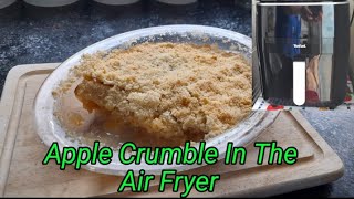 Apple Crumble in the Air Fryer.