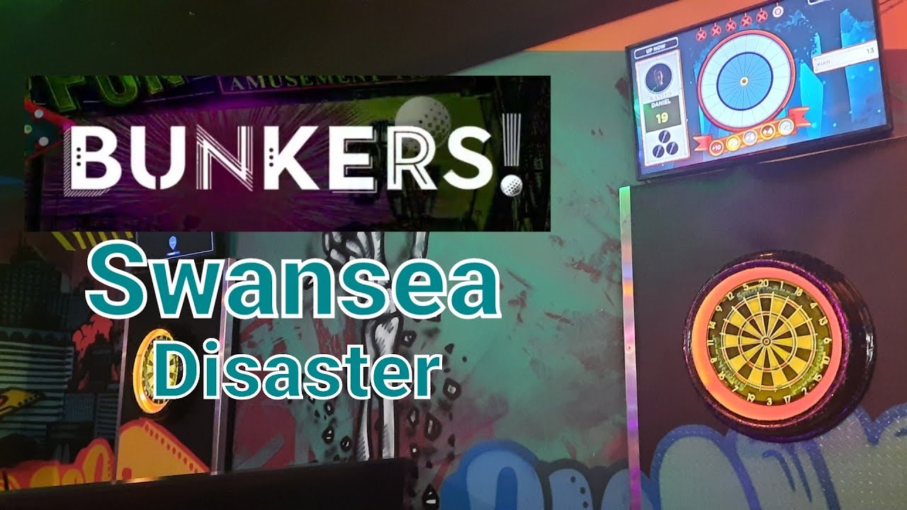 First Time Playing Electro Darts Bunkers Swansea 2022 YouTube