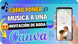 Simple Trick: How to Add Music to a Wedding Invitation Website in Canva screenshot 3