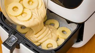 Do you have apples? Apple cake that melts in your mouth! Cake in 15 minutes!