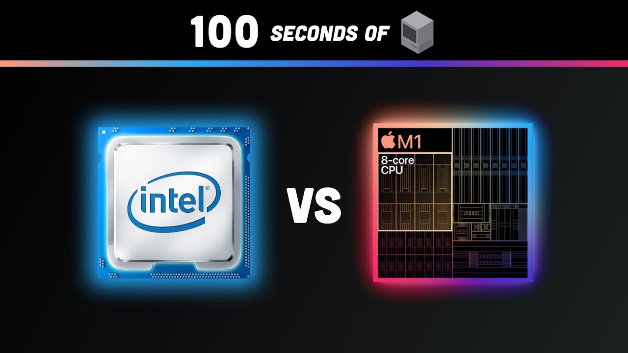 ⁣How a CPU Works in 100 Seconds // Apple Silicon M1 vs Intel i9