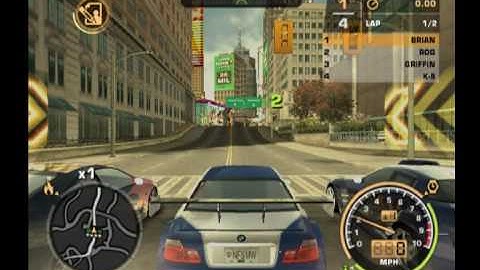 Need For Speed Most wanted PS2 Gameplay part.2
