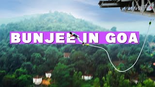 Thrilling Bungee Jumping in Goa : Traveling Mondays | Goa Vlog in 2020