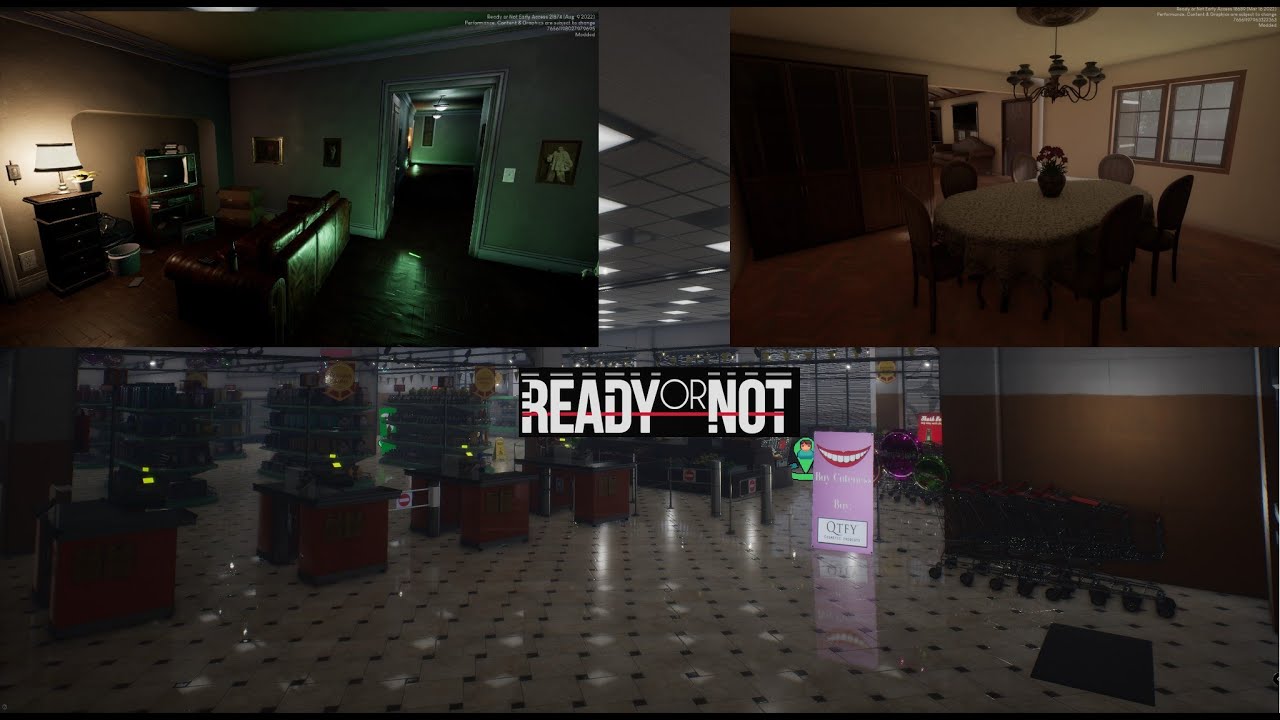 1 SWAT | 3 Small Maps | Ready or Not | 4K 60fps Immersive Gameplay