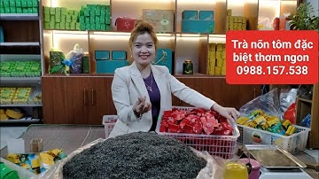 Cận cảnh trà nõn tôm đặc biệt vụ Xuân thơm ngon