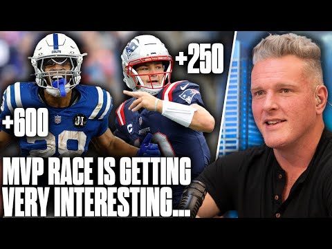 Drake Maye Jonathan Taylor Top MVP Odds Will We See A Historic MVP In 2025 Pat McAfee Show