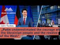 Canadian Prime Minister Trudeau speaks on Russia's war on Ukraine and democracy