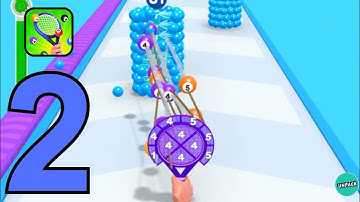 Racket Run-Gameplay Walkthrough Part 2(iOS, Android)