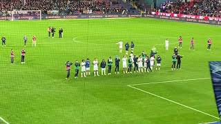 ЦСКА 1:1 Зенит – Игроки и Фанаты после матча