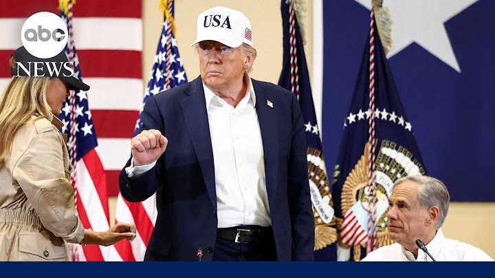 Trump defends Texas flood response, dismisses questions about alerts