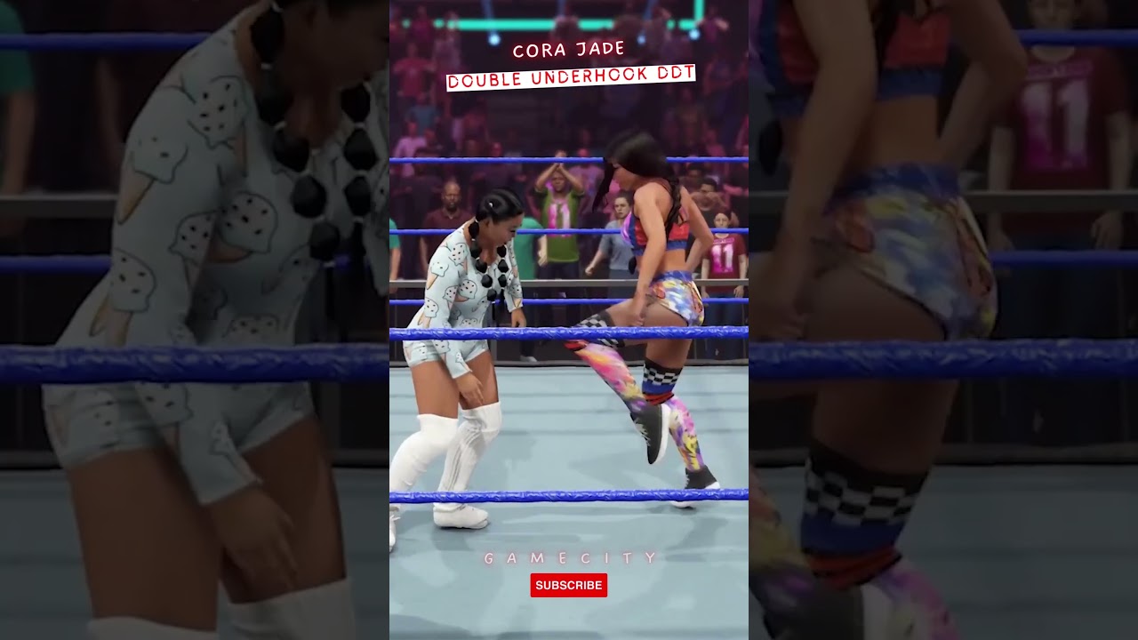 Cora Jade delivers Double Underhook DDT on Wendy Choo | 
