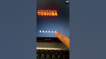 Boot from USB old Toshiba laptop -  Boot menu key  #windows   #shorts