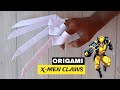 X-MEN CLAWS ORIGAMI TUTORIAL| HOW TO MAKE MARVEL X-MEN PAPER CLAWS #xmen #deadpool #marvel #origami