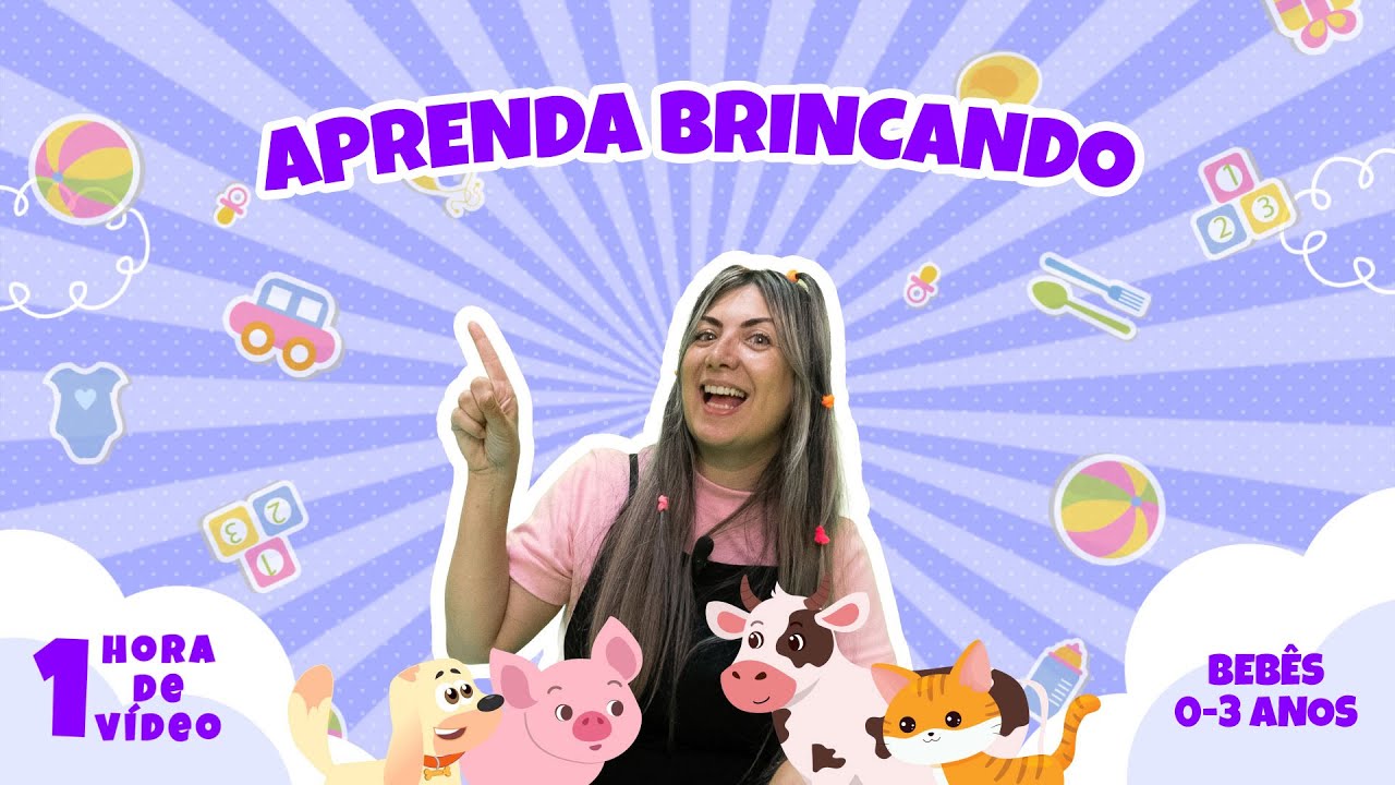 1 HORA DE APRENDIZADO PARA BEBÊS: Fala, Gestos e Brincadeiras com Tia Belli