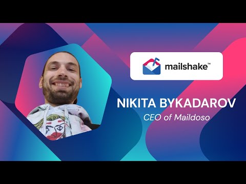 Video thumbnail: How to Get your Cold Emails Landing in the Inbox - Nikita Bykadarov