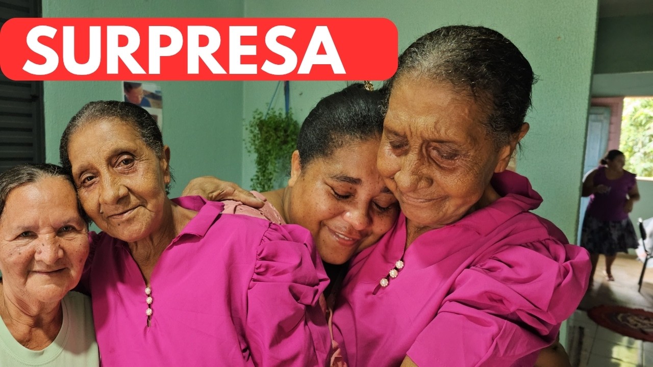 FIZ UMA SURPRESA EMOCIONANTE PARA DONA ESMERALDA ❤️