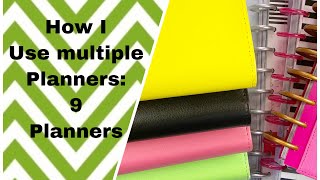 How I’m Using 9 Planners in 2021 😳 - Using Multiple Planners!!