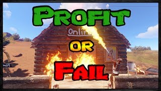 ONLINE FLAMETHROWER RAIDS - Profit or Fail #11 | Rust