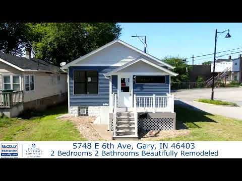 5748 E 6th Ave, Gary, IN home video tour