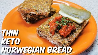 How to make thin keto Norwegian bread | Keto norveški hleb screenshot 4