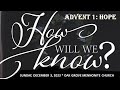 12032023  oak grove mennonite church live stream  advent 1 how long