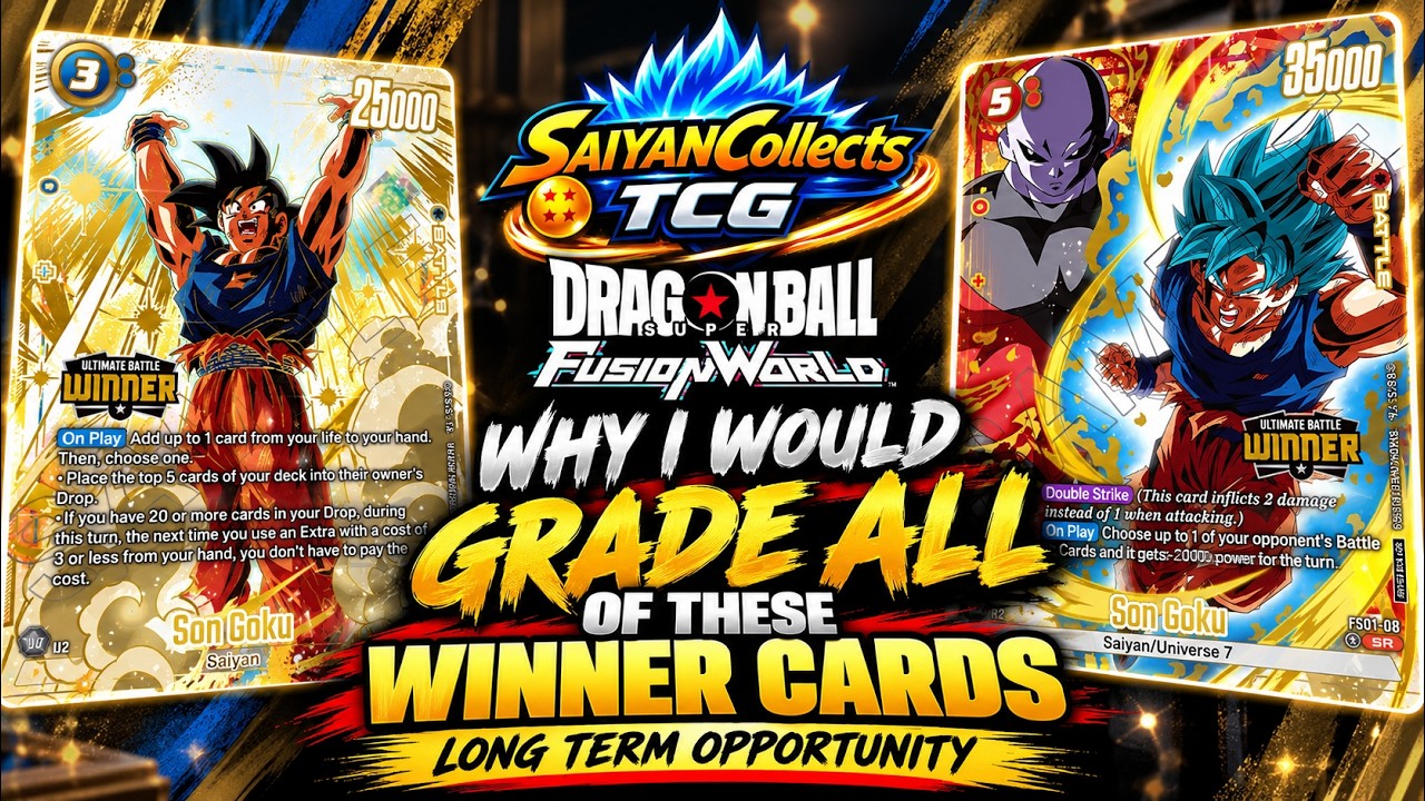 Dragon Ball Super Fusion World Ultimate Battle WINNER Cards | Why