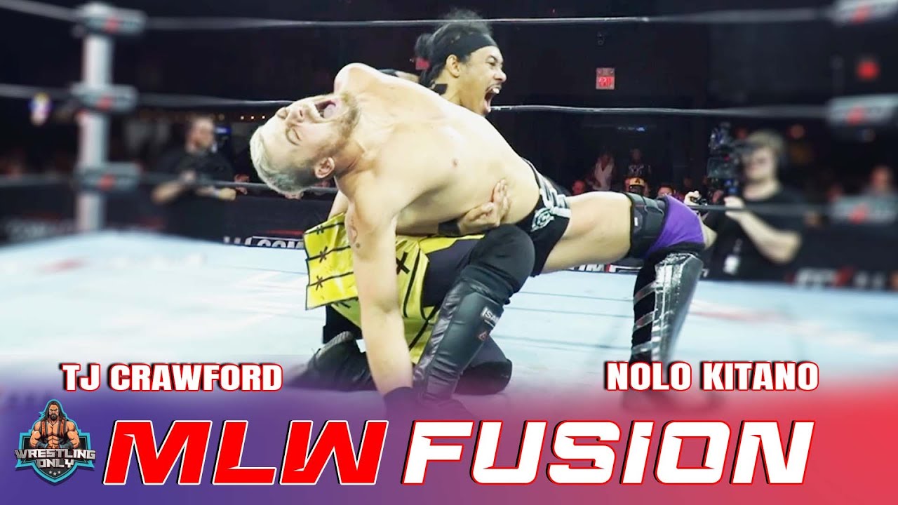 Major League Wrestling | TJ Crawford Vs Nolo Kitano | MLW Fusion | 