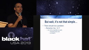 Black Hat USA 2013 - Owning the Routing Table - Part II