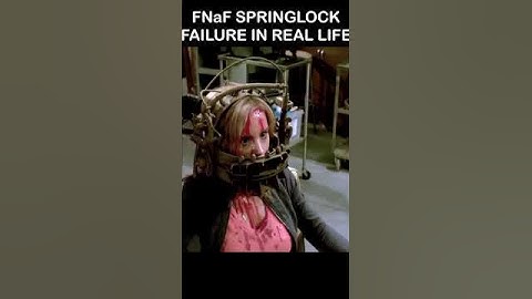 FNaF Springlock Failure IN REAL LIFE | FNaF 2 Movie MEME