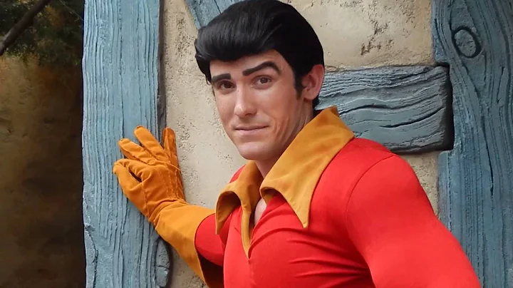 GASTON smells stinky? Belle thinks so! Disney Worl...