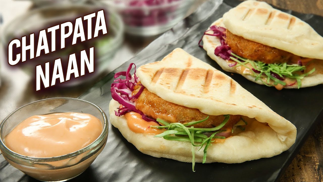 How To Make Chatpata Naan | Chatpata Naan With McCain Aloo Tikki | Chatpata Naan Recipe By Varun | Rajshri Food