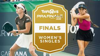 Sahra Dennehy v Kiora Kunimoto at the Toys  R  Us PPA Finals
