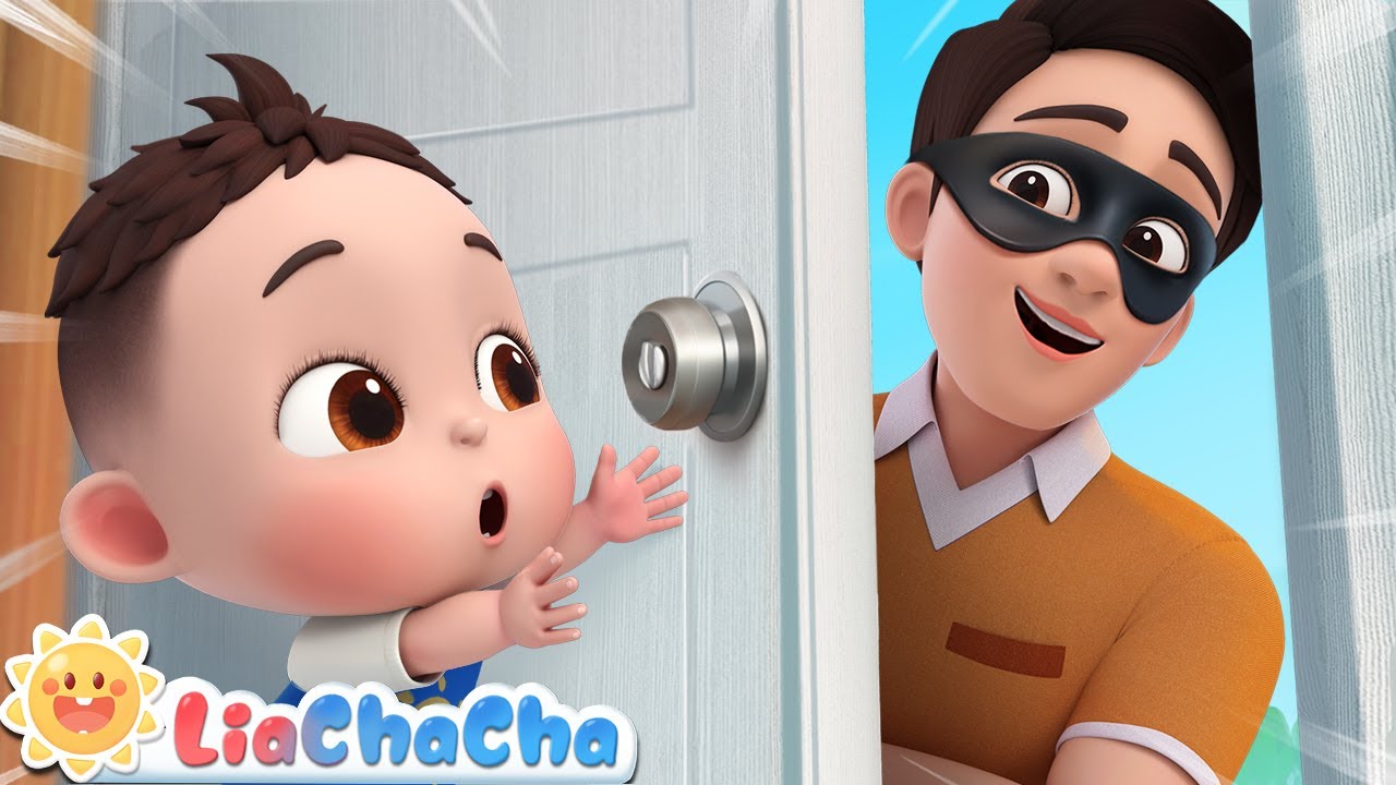 Knock Knock Knock! Who’s There? | Stay Safe Song | Kids Songs & Nursery Rhymes | LiaChaCha