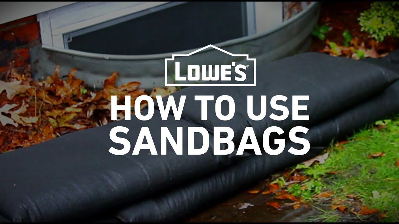How To Use Sandbags to Prevent Flooding | Severe Weather Guide