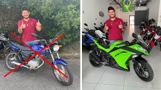 REALIZANDO O SONHO DE COMPRAR UMA NINJA 300 KAWASAKI