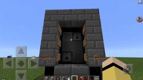 AUTO NETHER PORTAL ! | MCPE Redstone Tutorial