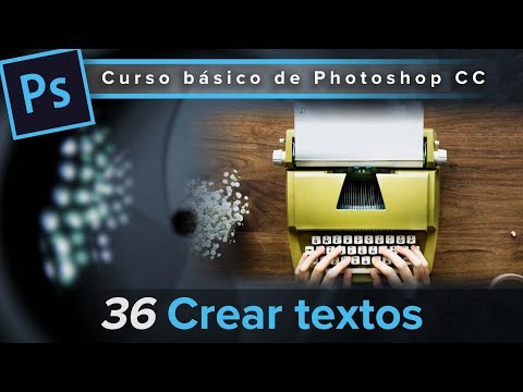 Video: ¿Cómo utilizo la herramienta de texto en Photoshop CC?