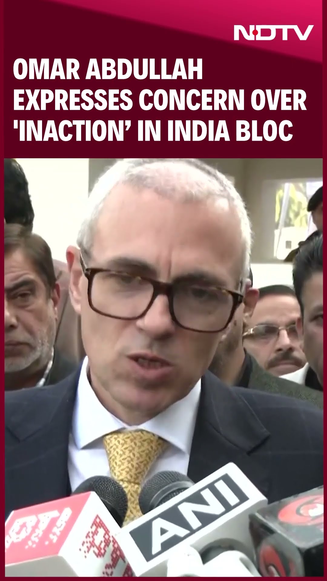 J\u0026K CM Omar Abdullah Expresses Concern Over 'inaction’ In INDIA Bloc: “There Is No Clarity…”
